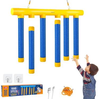 Imagem de Jogo Reflex Drop Sticks Challenge JYHZMJ com 3 modos de velocidade