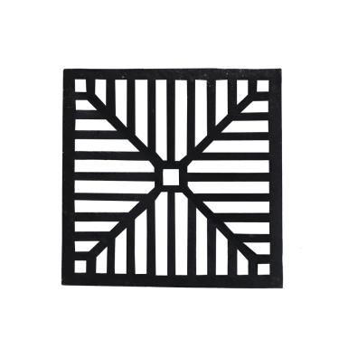 Imagem de grelha ferro fundido concavo na medida 30x30