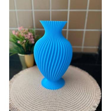 Imagem de Trio de Vasos Decorativos Clássicos Decoração Sala Quarto Escritório R