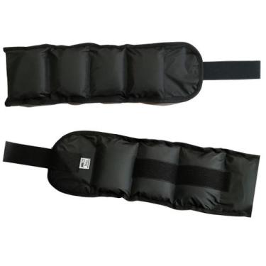 Imagem de Par de Caneleiras de Peso 2kg  Treino, Fisioterapia e Exercícios - NoB