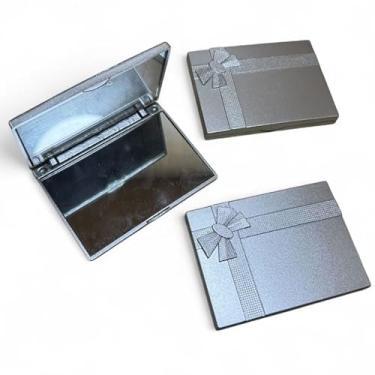 Imagem de Espelho de Maquiagem Profissional, Espelho de Bolsa Duplo com Lente de Aumento, Ideal para Uso Diário e Viagens(2,ESP041)