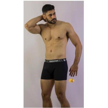 Imagem de Cueca boxer Guerrier adulto kit 10 peças  , G veste 42, Estampadas