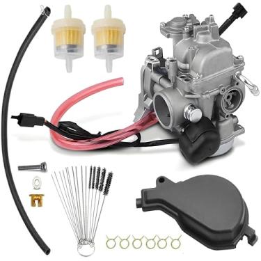 Imagem de Hippotech Carburador 0470-667 compatível com Arctic Cat ATV 2005-2008 400 VP TRV TBX automático com kit de ferramentas de limpeza