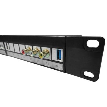 Imagem de Patch Panel Descarregado 24 Portas 1u Seccon Wt 2040a