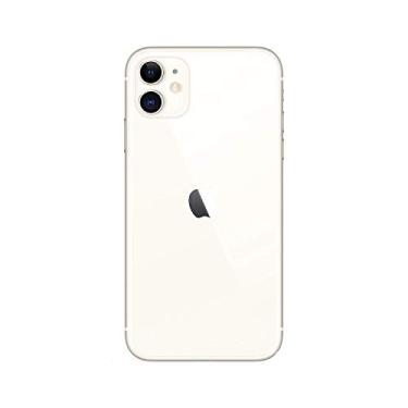 Imagem de ABUSVEX Substituição de vidro traseiro original compatível com iPhone 11 de 6,1 polegadas, todas as operadoras com adesivo pré-instalado e ferramenta de reparo 11 (branca)