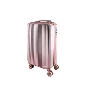 Imagem de Mala de Bordo 10KG ABS Padrão Anac Giratória Viagem Texas (Rose)