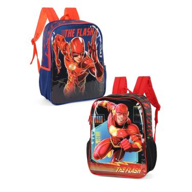 Imagem de Mochila Costas Infantil Escolar Luxcel Flash IS41211FM