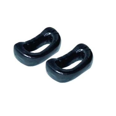 Imagem de Par Peso Mão Emborrachado Treinamento Funcional Fitness 1kg