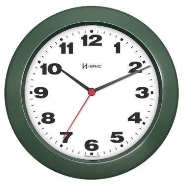 Imagem de Relógio De Parede Herweg Ref: 6103-336 Verde