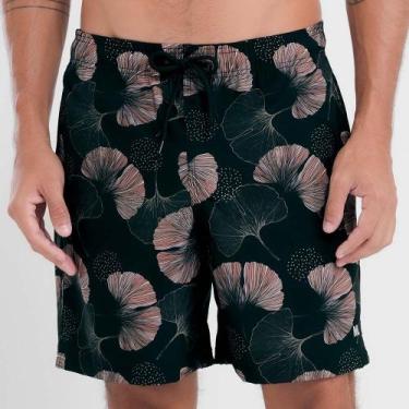 Imagem de Shorts elastano estampado de dente de leão - MASH