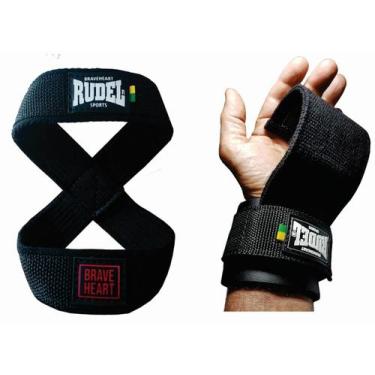 Imagem de Straps Rudel Combo - H8+h80 Cor Preto - Rudel Sports