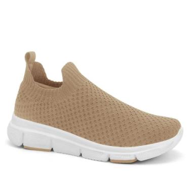 Imagem de TÊNIS FEMININO KNIT COMFORTFLEX (Nude, BR, Adulto, Numérico, 36)