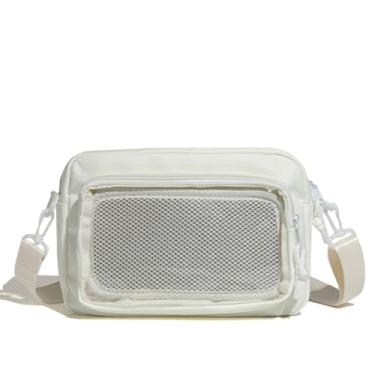 Imagem de Noy Lacha Bolsa tiracolo Ita, bolsa transversal com exibição de pinos, branca, faça você mesmo, anime, bolsas transparentes para meninas e meninos