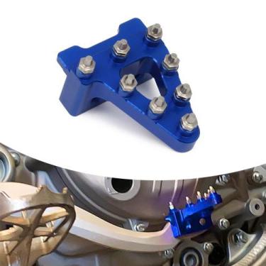 Imagem de Tarugo de alumínio com ponta de pedal de freio de motocicleta para CRF