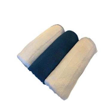 Imagem de Toalha Banhão Grossa e Macia, Conforto Superluxo no Banho(Branco, Petróleo e Branco)