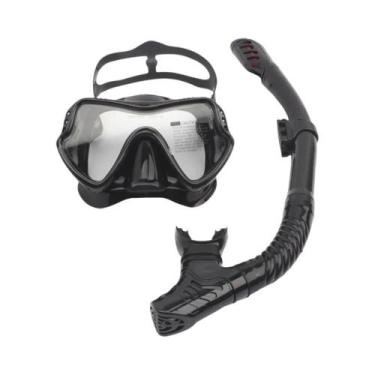 Imagem de Máscara de Mergulho Profissional com Snorkel - Adulto Unissex - Conjun