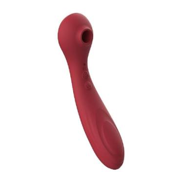 Imagem de Sugador Clitoriano New Surprise 3 em 1 - Vibrador Feminino, Estimulador e Sugador de Clitóris - 10 Modos - Cor Rosa