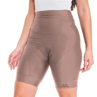 Imagem de Bermuda Feminina Comfort Cós Alto Saturno - Gel | Marcio May Sports