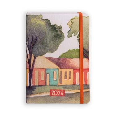 Imagem de AGENDA PLANNER 2026 MARIA EUGÊNIA SEMANAL MÉDIA TRANCOSO TECA PAPELARIA