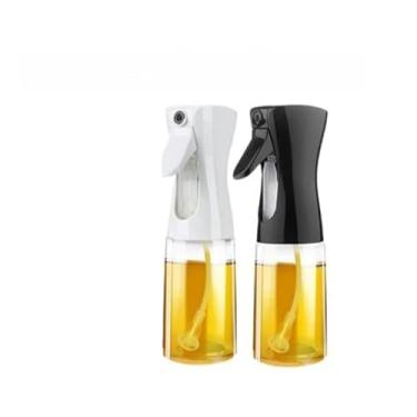 Imagem de Spray Borrifador Dosador 2 em 1 Azeite Vinagre Oléo Vidro Modelo Galheteiro Cozinha 470ML (220ml Cor aleatória 1 peça)