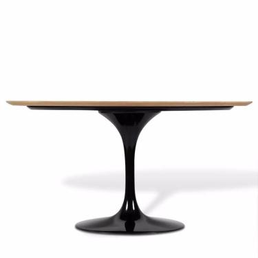 Imagem de Mesa De Jantar Saarinen Oval 198x122 Cm Freijó Preto