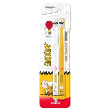 Imagem de Escova Dental Ultramacia Snoopy Condor Cabeça P 2 Unidades