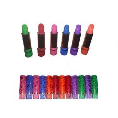 Imagem de Batom Mágico 24 Horas Bella Femme Muda De Cor C/ 12 und