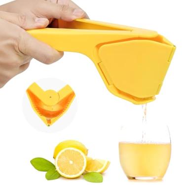 Imagem de Espremedor de limão manual - espremedor de limão e espremedor de frutas cítricas com design dobrável que economiza espaço para limão, limão, laranja e frutas