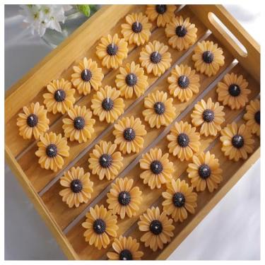 Imagem de 24 peças de velas de chá de bebê para convidados, faça você mesmo, velas flutuantes, lembrancinhas de festa, velas perfumadas em massa, presentes reveladores de gênero, presentes de devolução