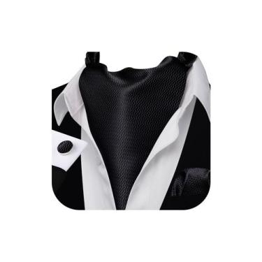 Imagem de Conjunto de gravatas masculinas Barry.Wang Ascot Silk Cravat Pocket Sq