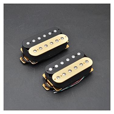 Imagem de Guitarra Elétrica Bobina Dupla Humbucker Guitarra Elétrica Ponte Ou Coleta De Pescoço Captador (Color : Neck and Bridge)