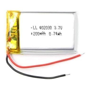 Imagem de Bateria 402030 Com 3,7v 200mah 2 Fios C- - BGB ENERGY BATTERY