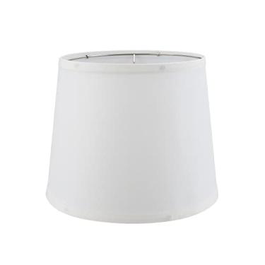 Imagem de Aspen Creative 38007, K/D Empire Transitório Spider Shade, 22,86 cm Top x 28,94 cm Inferior x 22,86 cm Inclinado, Linho Branco