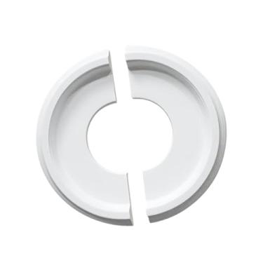 Imagem de Wswqop Medalhão de teto, placa de cobertura para luminária, acabamento de luz de teto fácil de instalar para hotel, sala de estar, quarto e casa, Tipo Dividido