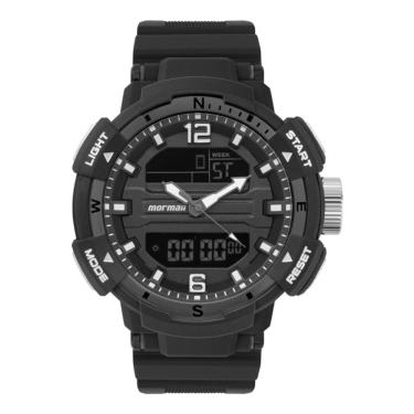 Imagem de Relógio Mormaii Masculino Action Preto - MOBJ4097/8C