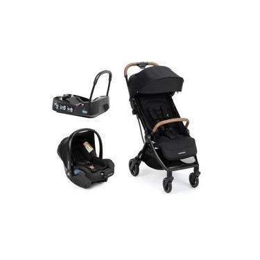 Imagem de Travel System Eva³ Trio 0 a 15 Kg Essential Black - Maxi-Cosi