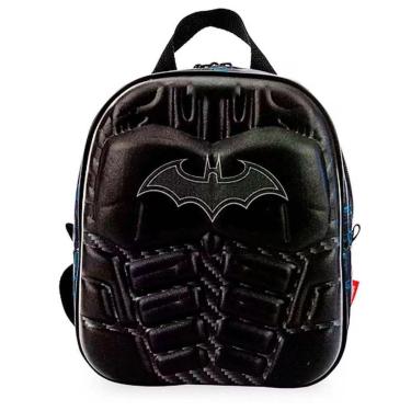 Imagem de Mochila Escolar Infantil 3d Rigida Menino Original Batman-Masculino