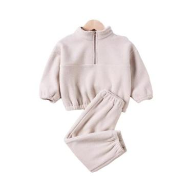 Imagem de Conjunto De Inverno Quente Para Crianças Meninos E Meninas Com Manga L