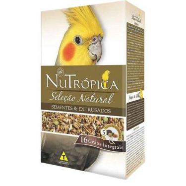 Imagem de Ração Nutrópica Para Calopsita Seleção Natural 300g Alimento Premium