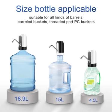 Imagem de Bebedouro Bomba Eletrica Galao Garrafao Agua 5 10 20 Litros