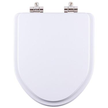 Imagem de Tampa de Privada Poliéster Soft Gunna Branco Louça Eternit