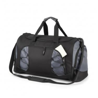 Imagem de Bolsa Grande Mala Multiuso para Viagem e Academia 65,5L Cinza Practical Life