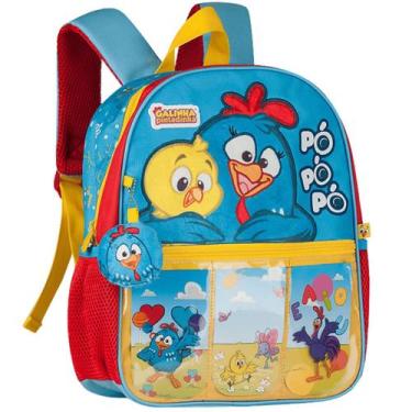 Imagem de Mochila Infantil Galinha Pintadinha Oficial Clio 9 Litros Ref. GP25056
