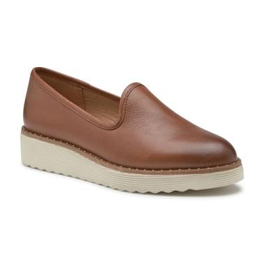 Imagem de Johnston & Murphy Mitzi Venetian Oxford feminino, Conhaque, 38
