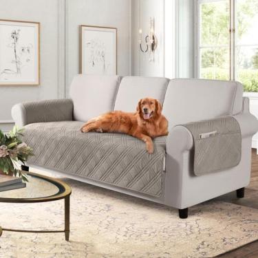 Imagem de Capa de sofá impermeável para animais de estimação TAOCOCO, antiderrap