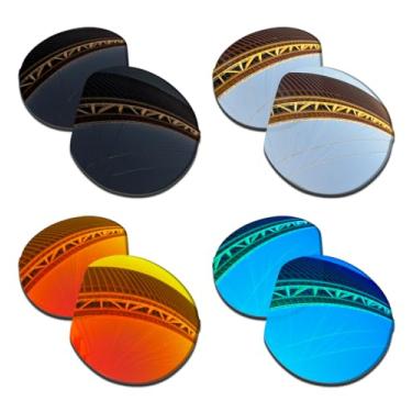 Imagem de LenzProse Lentes de reposição polarizadas de 1,5 mm para óculos de sol inteligentes Oakley Meta HSTN OW8002 51 mm, antiarranhões | Ajuste perfeito