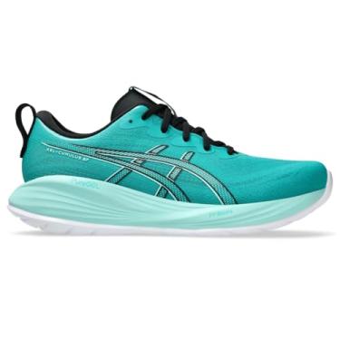 Imagem de ASICS Tênis masculino Gel-Cumulus 27, Azul-petróleo/menta iluminada, 39