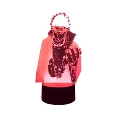 Imagem de Luz Noturna 3D LED Naruto Uzumaki Akatsuki Kakashi Itachi, Lâmpada Par