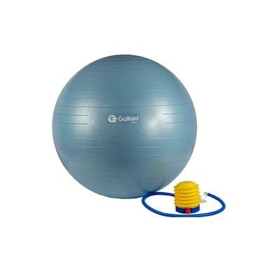 Imagem de Bola de Pilates 65cm Yoga e Abdominal Com Bomba Gallant (GBP65AECBA-AZ)