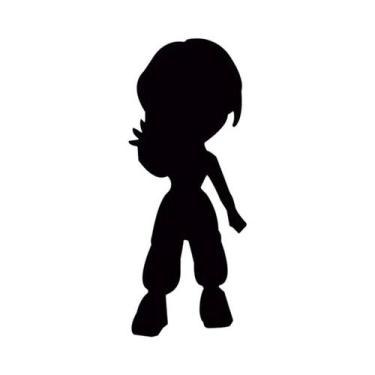 Imagem de Boneca Anime KPop Caçadora De Demônios Rumi Mira Zoi Máscara De Vinil 